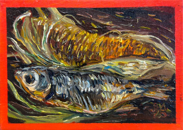 Кукуруза и рыба