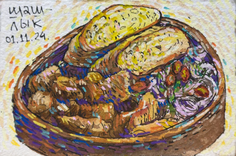 Шашлык куриный